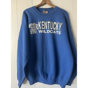 Vintage Kentucky Wildcats Crewneck Sweatshirt XL BIKE Tag USA Made NCAA 90s